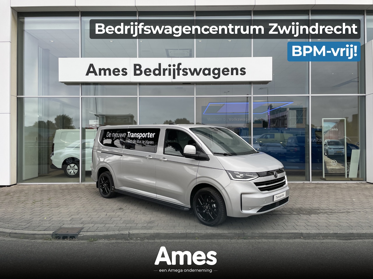 Volkswagen Transporter - | 2.0 TDI 170 Pk Automaat | L2H1 Bulli | BPM vrij | IQ light | ACC | App connect | Styling - AutoWereld.nl