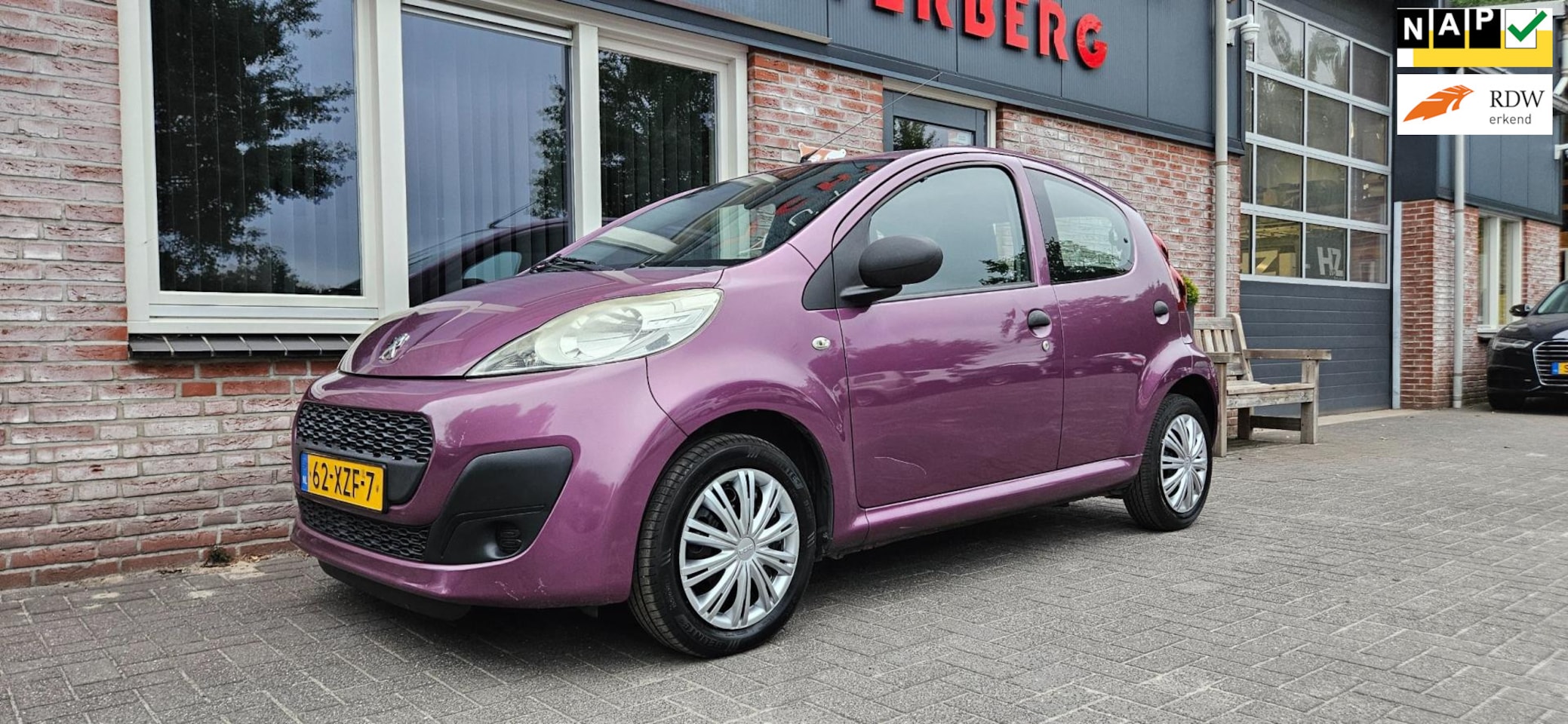 Peugeot 107 - 1.0 Access Accent Airco! 5-Deurs! Nieuwe Apk! NAP! - AutoWereld.nl
