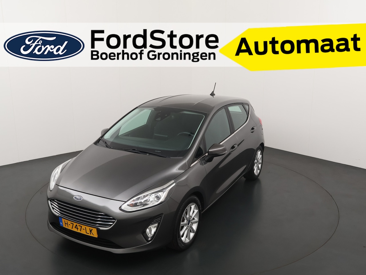 Ford Fiesta - 100pk EcoBoost Titanium | Trekhaak I Automaat I Climate I Parkeersensoren achter - AutoWereld.nl