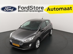 Ford Fiesta - 100pk EcoBoost Titanium | Trekhaak I Automaat I Climate I Parkeersensoren achter