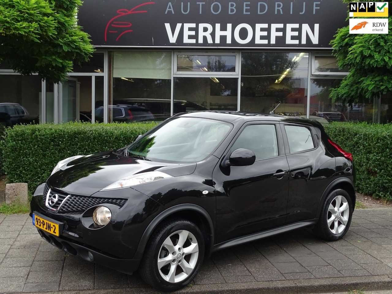 Nissan Juke - 1.6 Acenta - AUTOMAAT - PARK CAMERA - NAVI - CRUISE / CLIMATE CONTR - AFN TREKHAAK ! - AutoWereld.nl