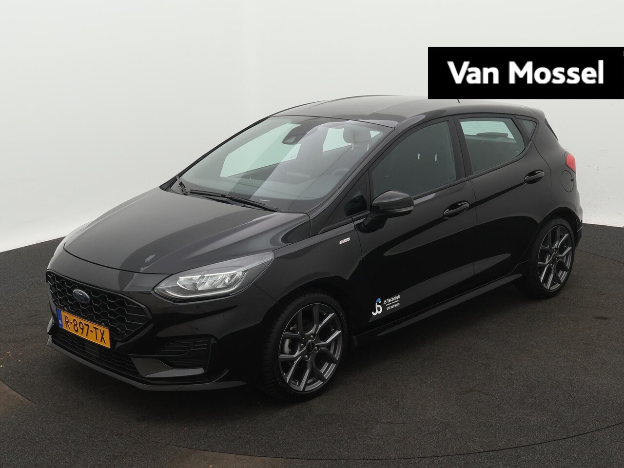 Ford Fiesta - 1.0 EcoBoost Hybrid ST-Line X | CLIMATE CONTROL | CRUISE CONTROL | NAVIGATIE | AGATE BLACK - AutoWereld.nl