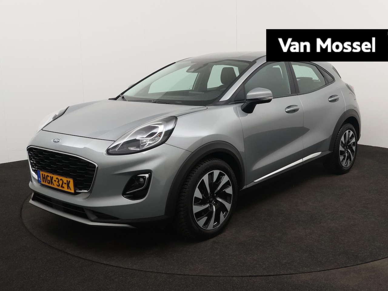 Ford Puma - 1.0i Ecoboost MHEV 92kW Titanium ALL SEASON BANDEN | NAVIGATIE | DAB | SOLAR SILVER | - AutoWereld.nl