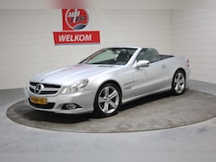 Mercedes-Benz SL-klasse Cabrio - 280, 6 cilinder, 230 pk, Facelift, Zwart leer, Climate, Navigatie, Airscarf Xenon, Windsch