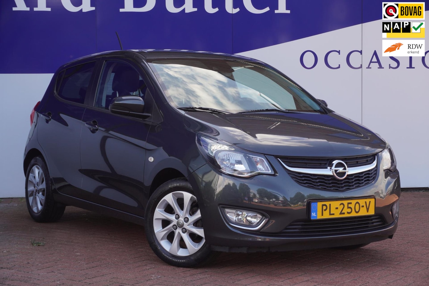 Opel Karl - 1.0 ecoFLEX Innovation+airco+Led+Leder+appl-carPlay-navigatie+parkeer-Hulp NL DEALER !! - AutoWereld.nl