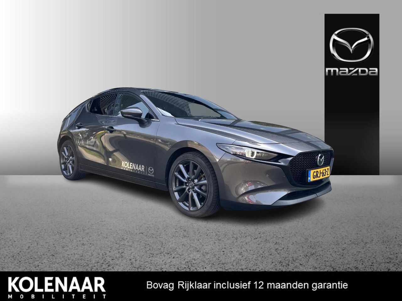 Mazda 3 - Automaat 2.5 e-Sky-G 140 Takumi /1e eigenaar/Dealeronderhouden/Navi/HUD/Keyless/ECC/Adapti - AutoWereld.nl
