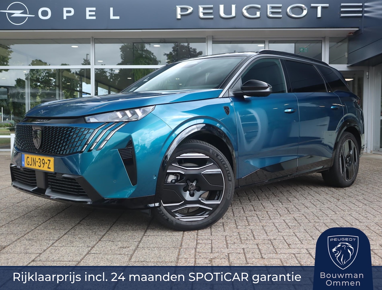 Peugeot e-5008 - New SUV GT EV 73 kWh 210PK, Rijklaarprijs, Navigatie 360-camera Adaptieve cruise control A - AutoWereld.nl