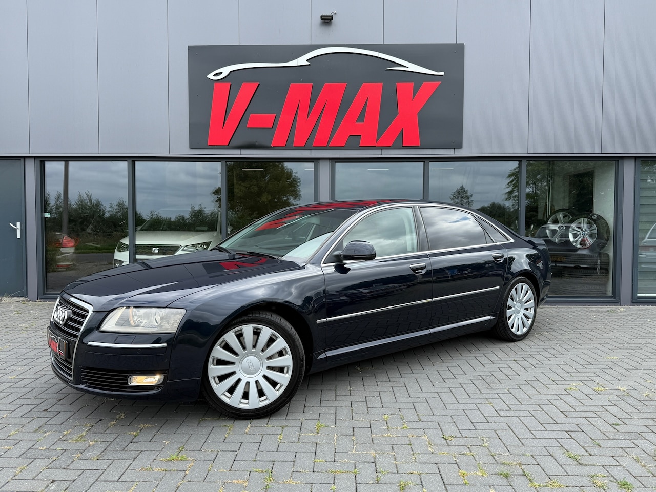 Audi A8 - 4.2 FSI V8 Quattro Lang Aut Leder Navi Xenon Bluetooth - AutoWereld.nl