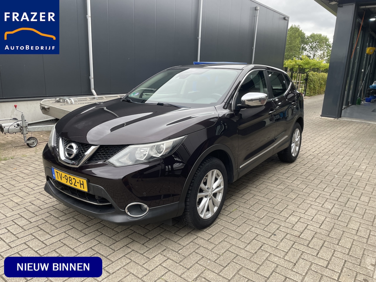 Nissan Qashqai - 1.2 ACENTA / TREKHAAK / CRUISE / RIJKLAAR - AutoWereld.nl