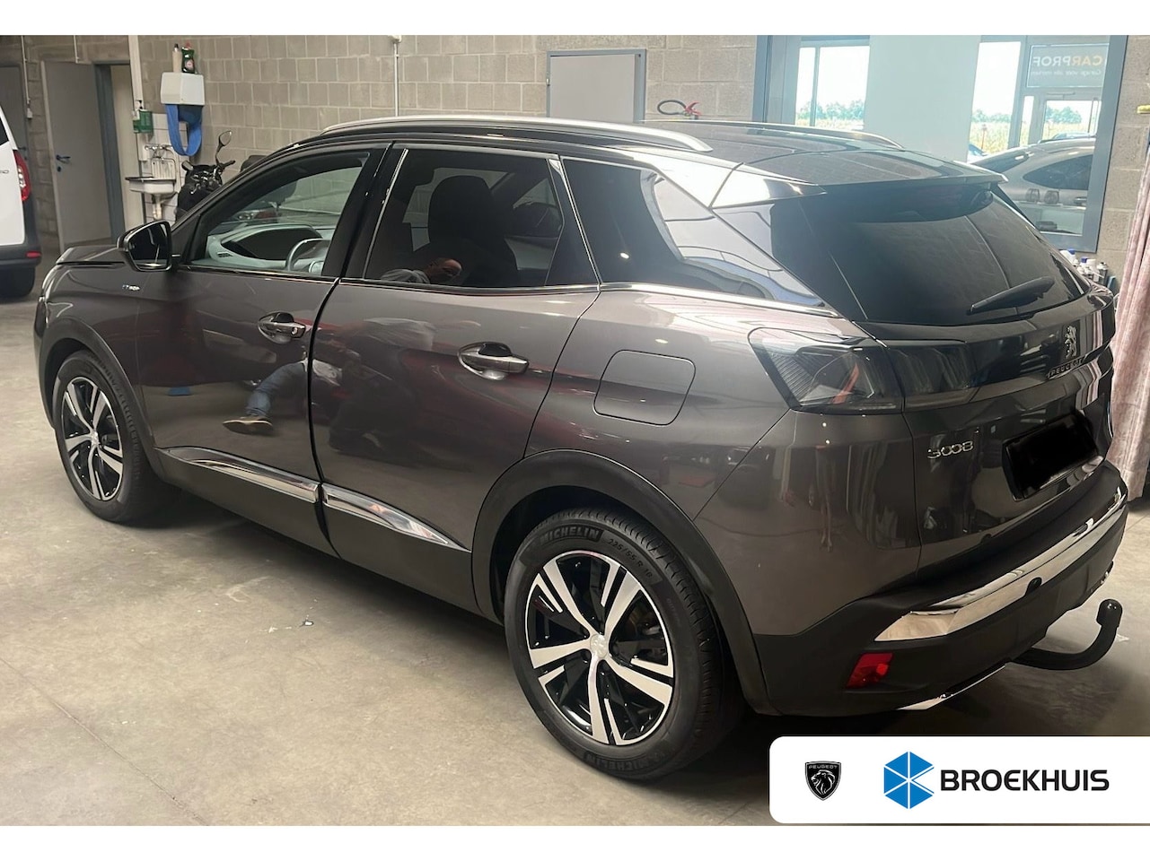 Peugeot 3008 - 1.6 HYbrid 225 GT Camera | Cruise Control | Carplay | Trekhaak | Parkeersensoren | Leder/S - AutoWereld.nl