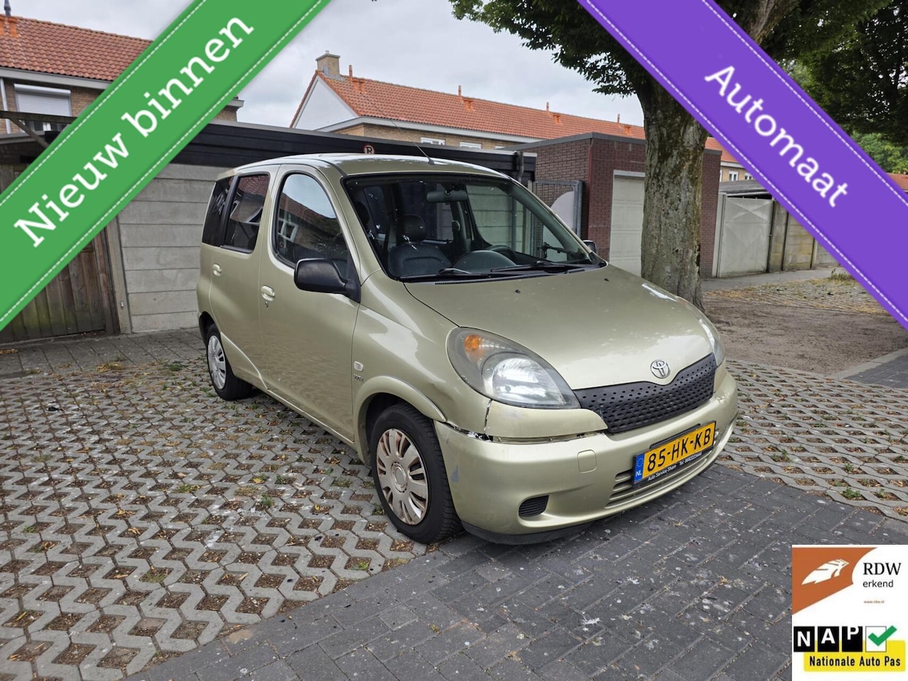 Toyota Yaris Verso - 1.3-16V VVT-i Luna E AUT Airco APK7-2026 - AutoWereld.nl