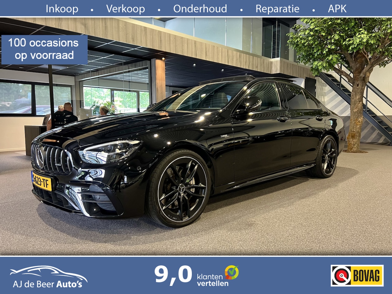 Mercedes-Benz E-klasse - AMG 53 4MATIC Panorama | Burmester | Trekhaak | Full optie - AutoWereld.nl