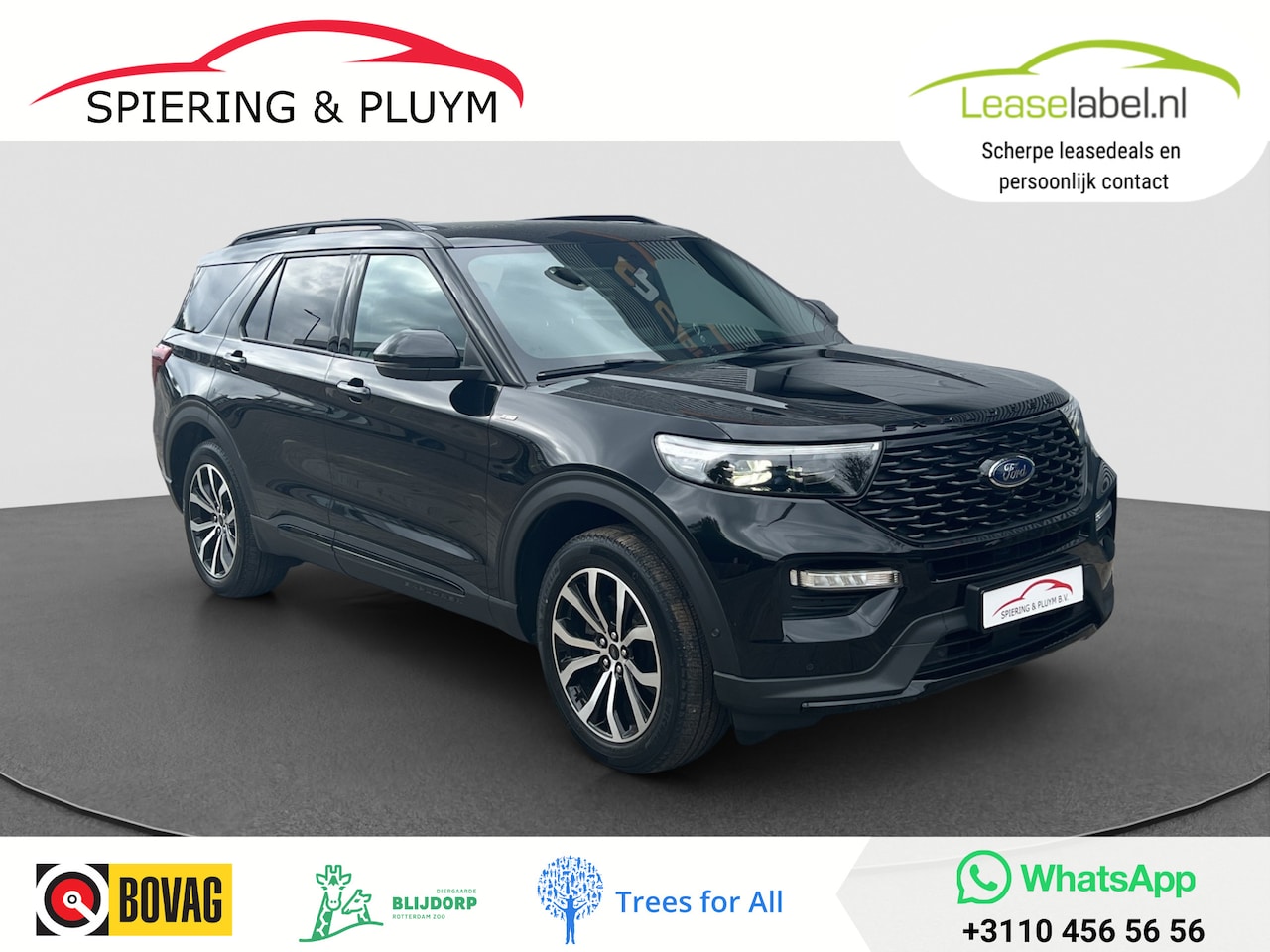 Ford Explorer - 3.0 V6 PHEV ST-Line | Trekhaak | Stoelventilatie | Adaptive Cruise - AutoWereld.nl