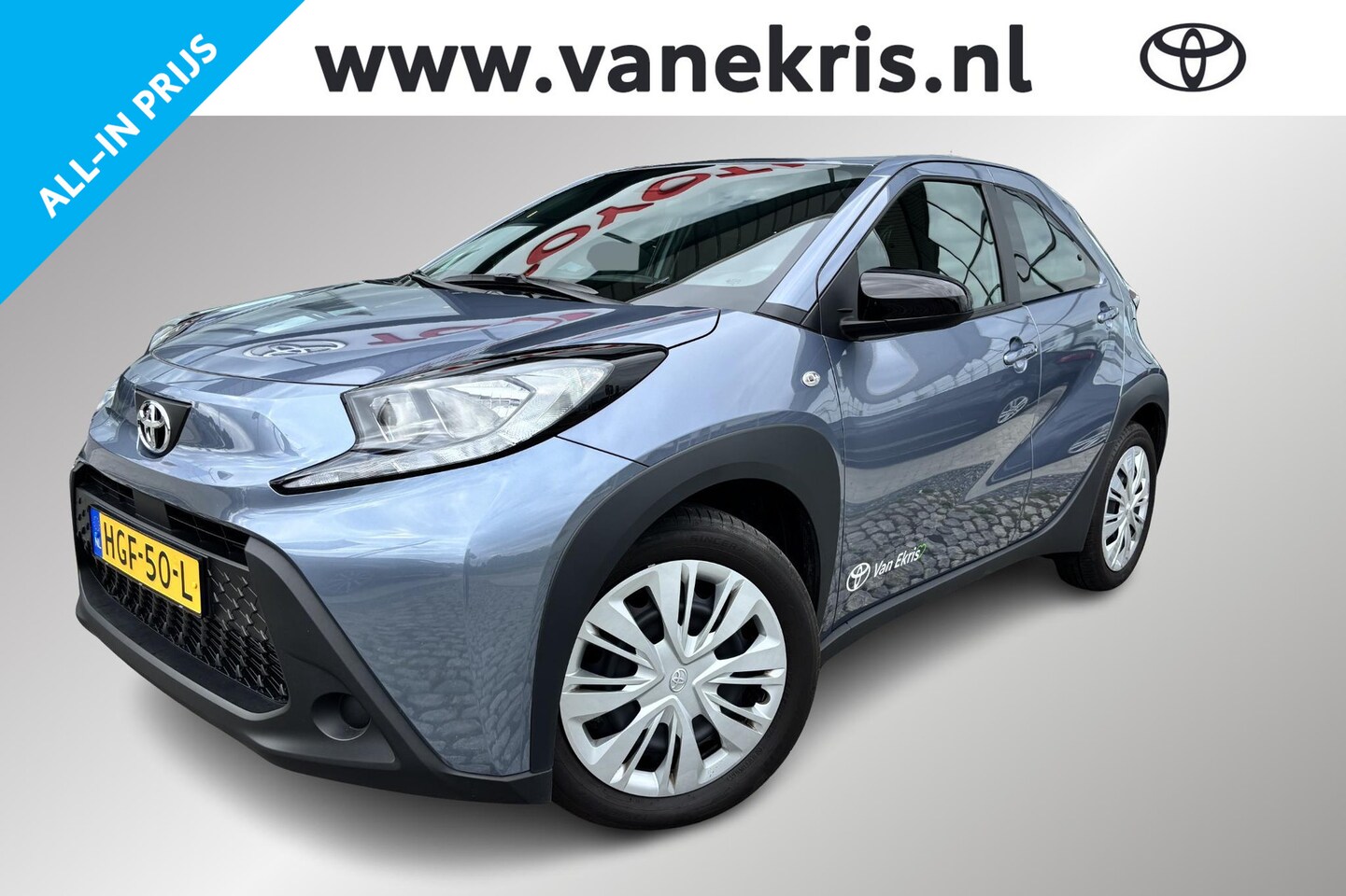 Toyota Aygo X - 1.0 VVT-i MT play 1.0 VVT-i MT Play, Apple carplay, Android auto, Snel leverbaar. - AutoWereld.nl