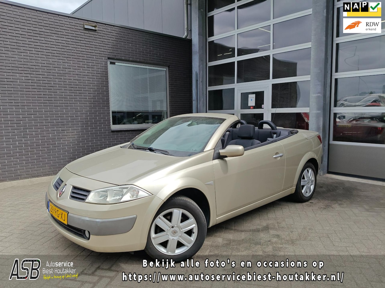 Renault Mégane coupé cabriolet - 1.6-16V Privilège Luxe | Cabrio | Keyless | Cruise Control - AutoWereld.nl