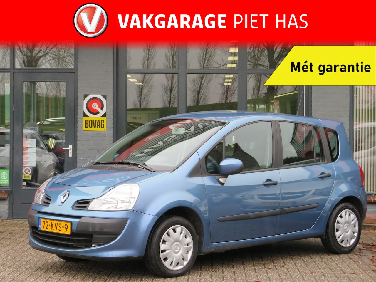 Renault Grand Modus - 1.2-16V Authentique | Airco | Radio-CD | 1ste Eigenaar | Incl. Garantie | Metallic lak | - AutoWereld.nl