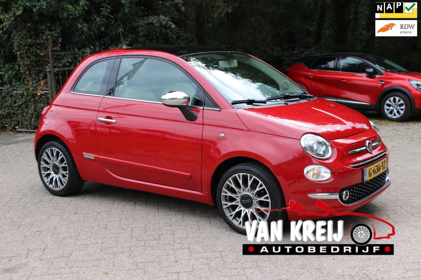 Fiat 500 - 1.2 Lounge 1.2 Lounge, Navi, Clima, 73924km - AutoWereld.nl