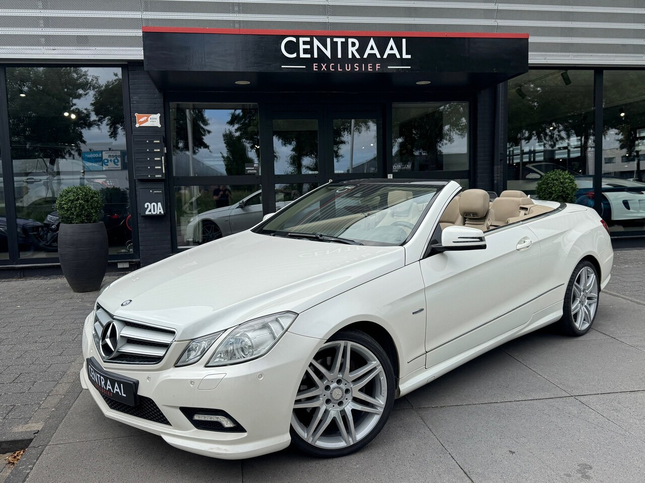 Mercedes-Benz E-klasse Cabrio - 350 CGI AMG 292PK|Airscarf|Memory|Navi|Leder|Stoelverwarming - AutoWereld.nl