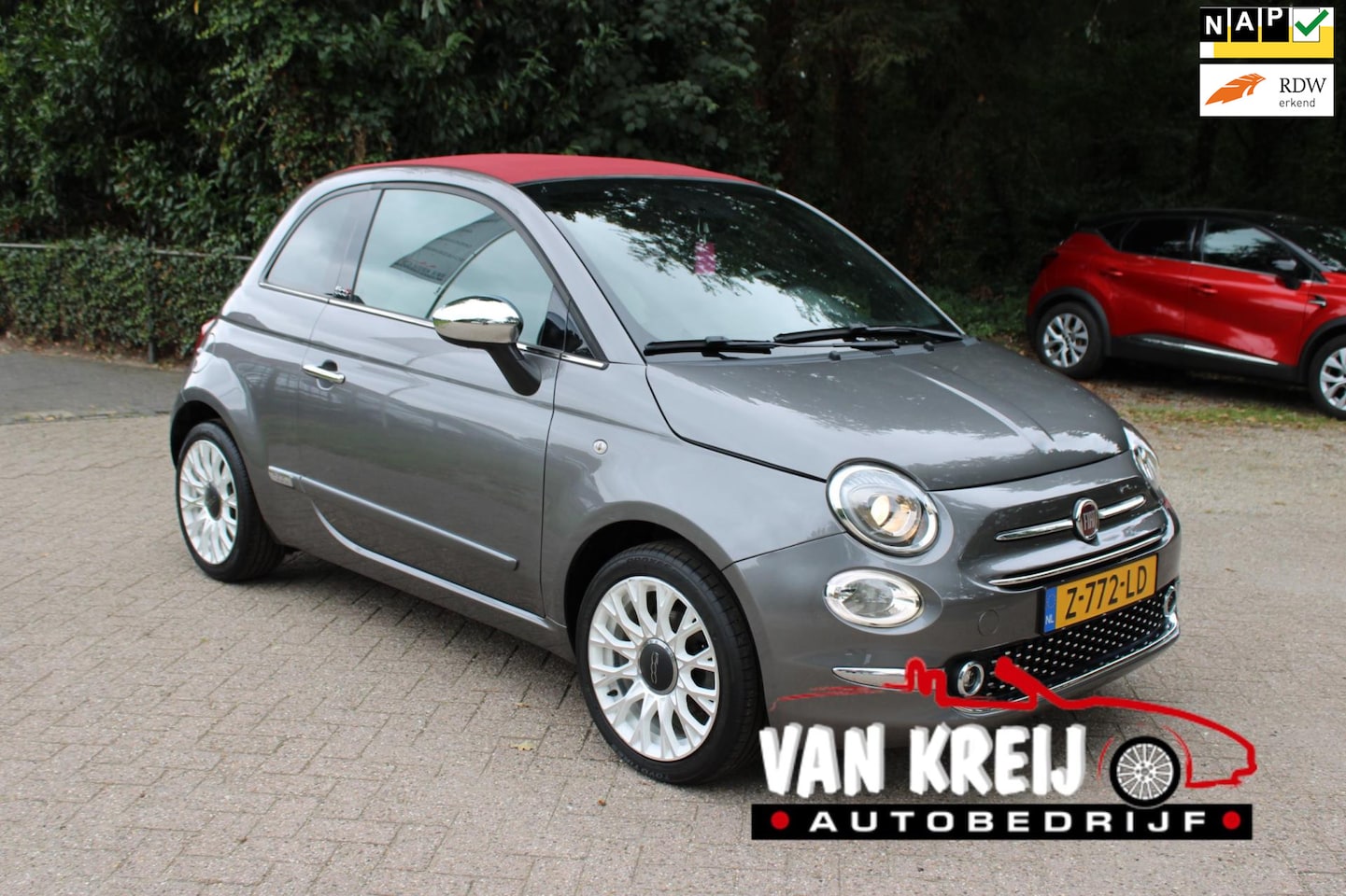 Fiat 500 C - 1.0 Hybrid Launch Edition 1.0 Hybrid Launch Edition, Navi, Clima, Cruide 70873km - AutoWereld.nl
