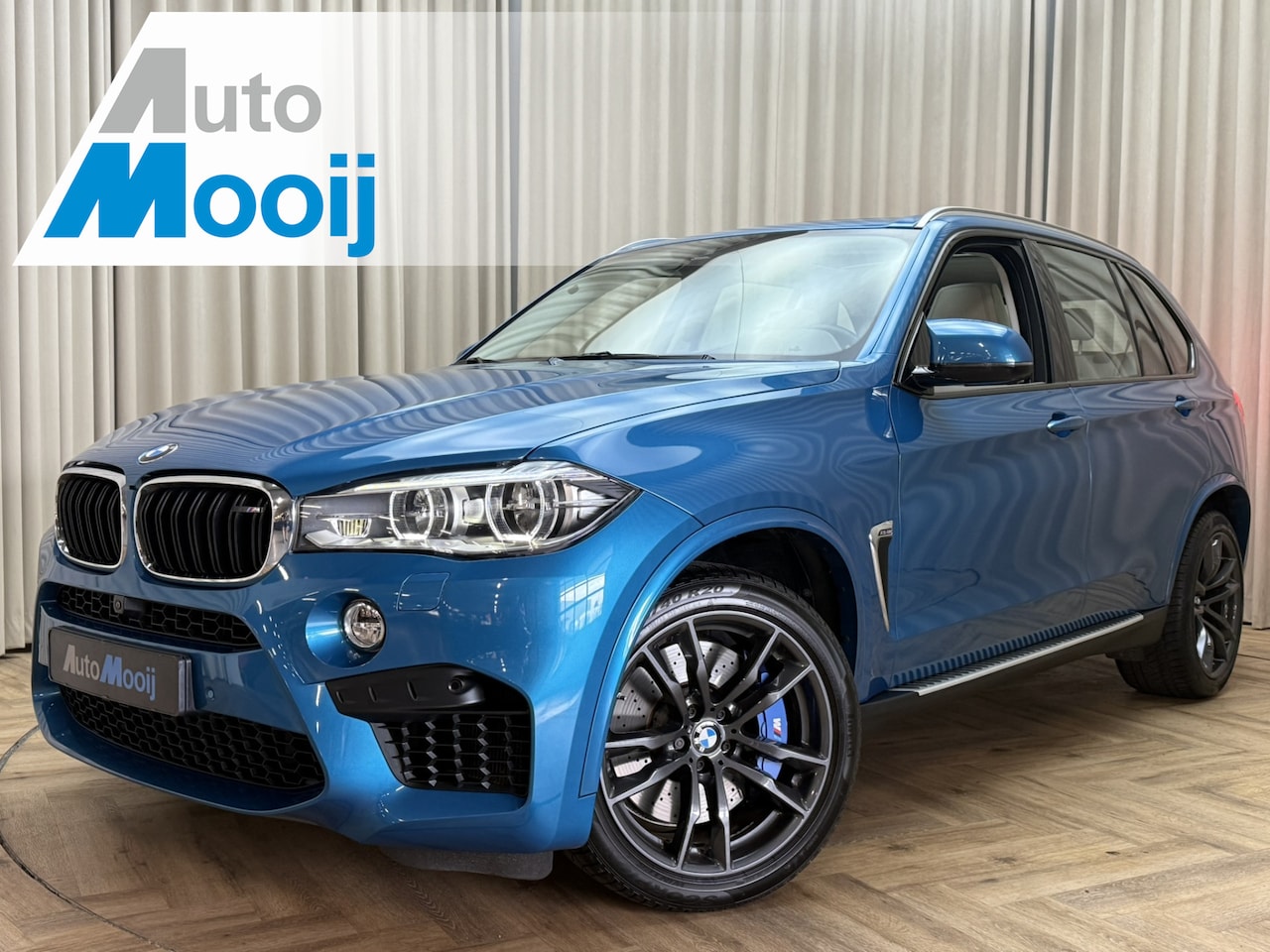 BMW X5 - M TwinTurbo V8 / 576 PK / Individual / Atlantis Blue / 1e eigenaar / Dealeronderhouden / U - AutoWereld.nl