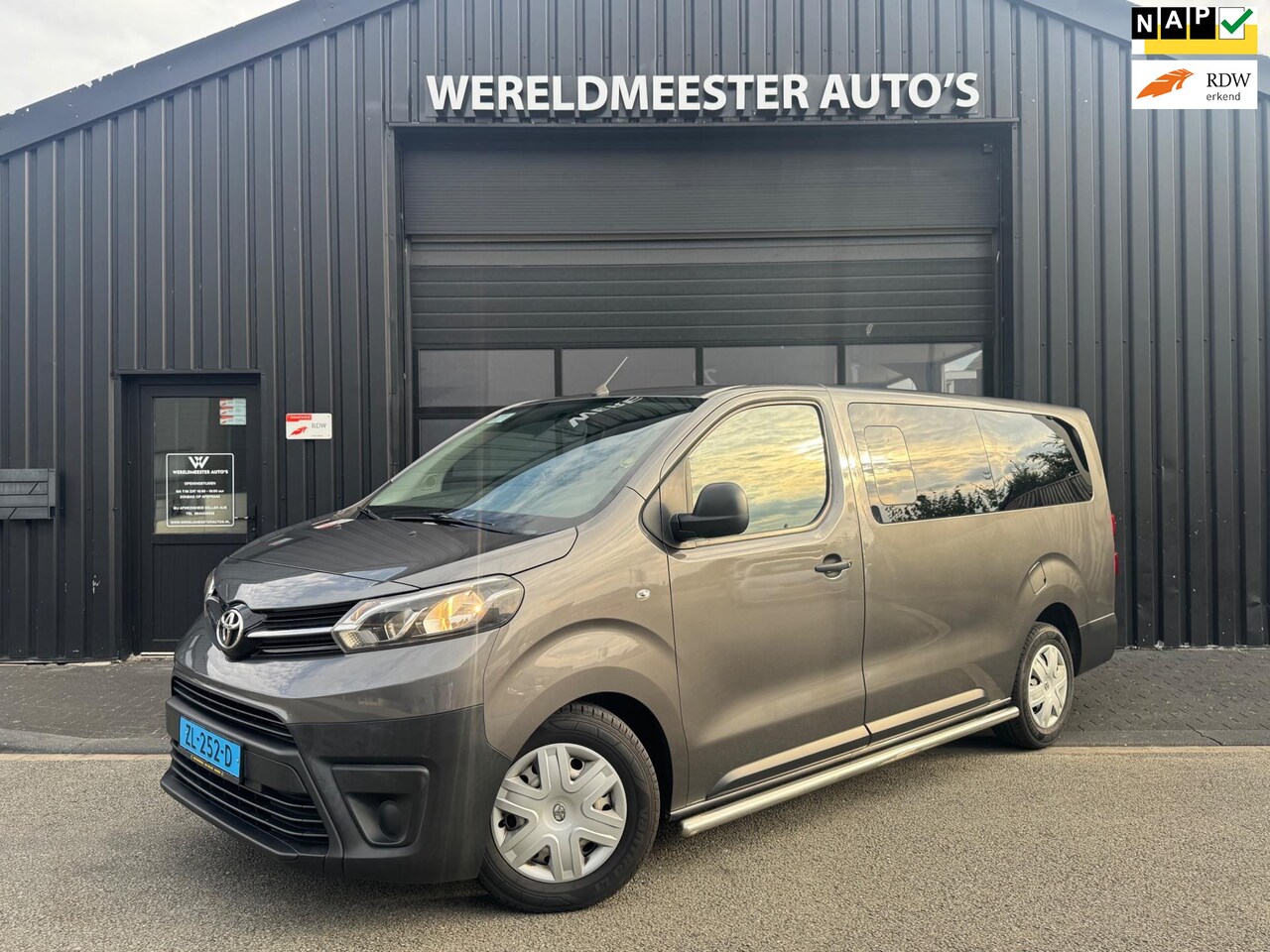Toyota ProAce Shuttle - 1.5 D-4D Cool Comfort Long Dakraam Taxi klaar - AutoWereld.nl