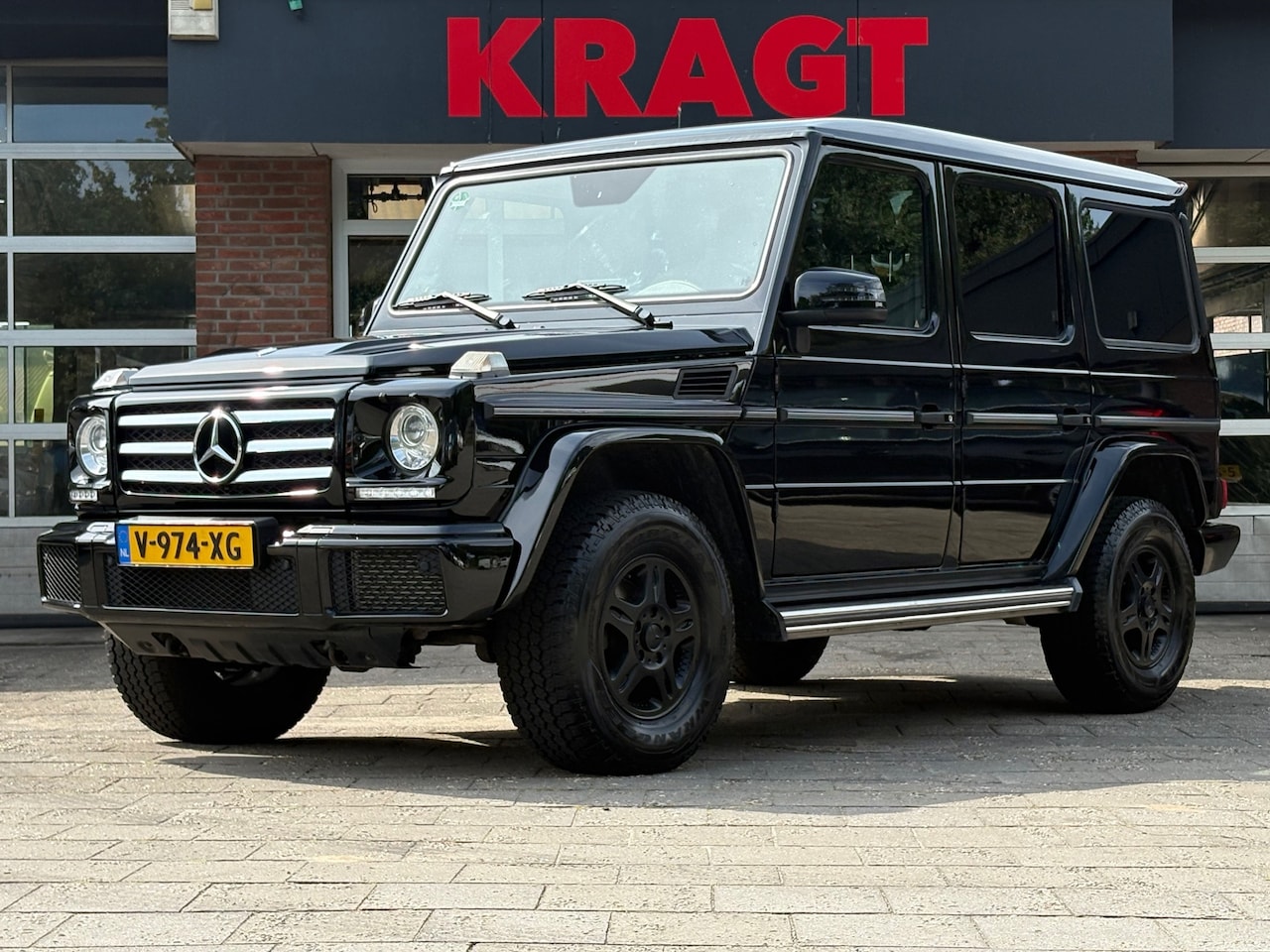 Mercedes-Benz G-klasse - 350 D 3500 KG trekhaak, GRIJSKENTEKEN, DEALER ONDERHOUDEN, schuif- kanteldak, camera, navi - AutoWereld.nl