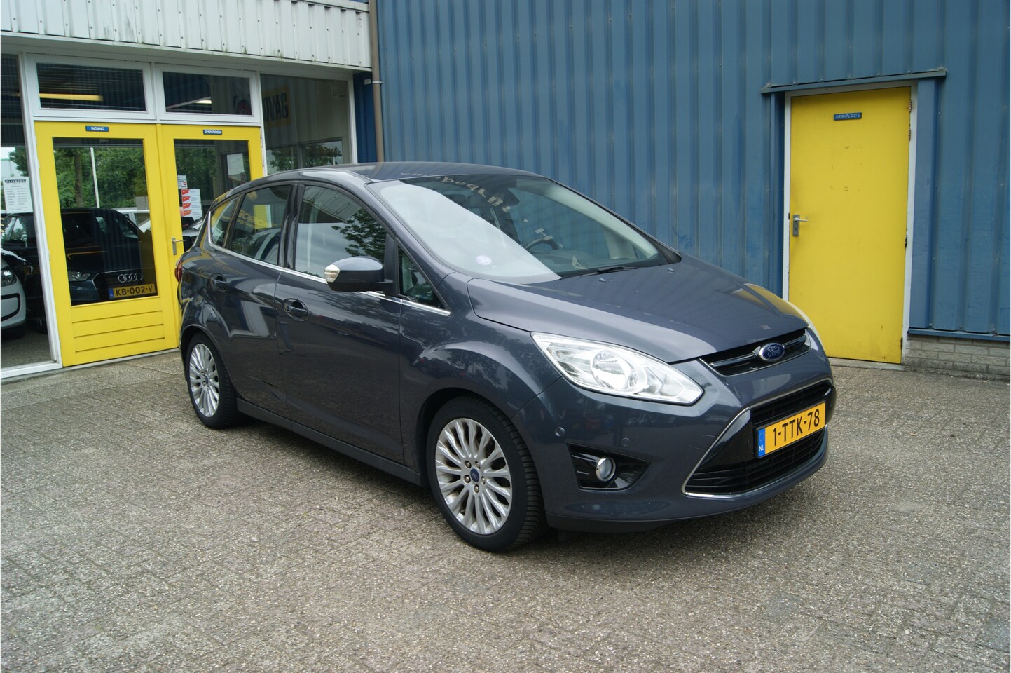 Ford C-Max - 1.0i Lease Titanium 125 pk , Airco/ECC, Navi, Trekhaak, MOOI!!! - AutoWereld.nl