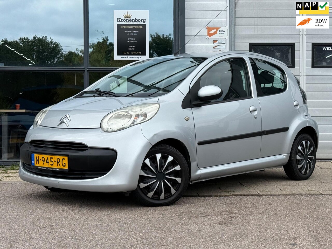 Citroën C1 - 1.0-12V Ambiance 1.0-12V Ambiance, AUTOMAAT, NAP. AIRCO, APK - AutoWereld.nl