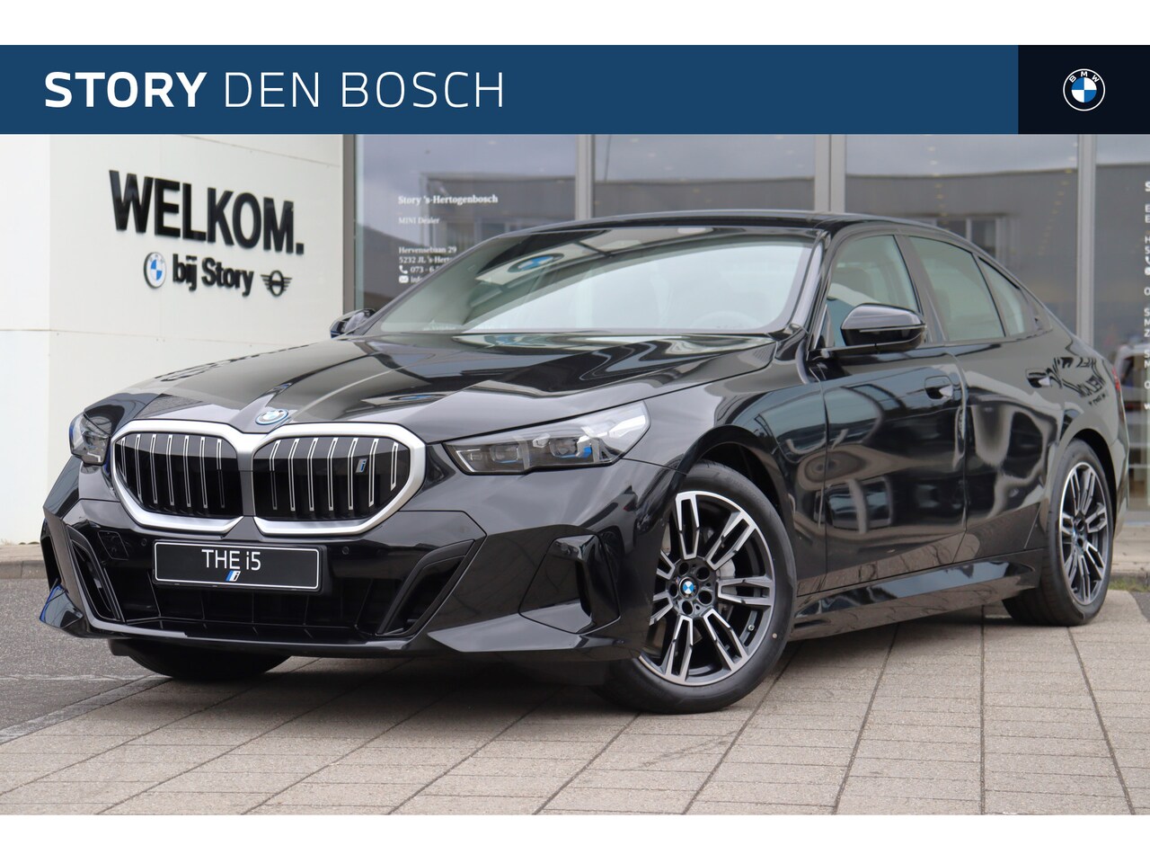 BMW i5 - eDrive40 M Sport / Adaptieve LED / Achteruitrijcamera / Parking Assistant / M Sportonderst - AutoWereld.nl