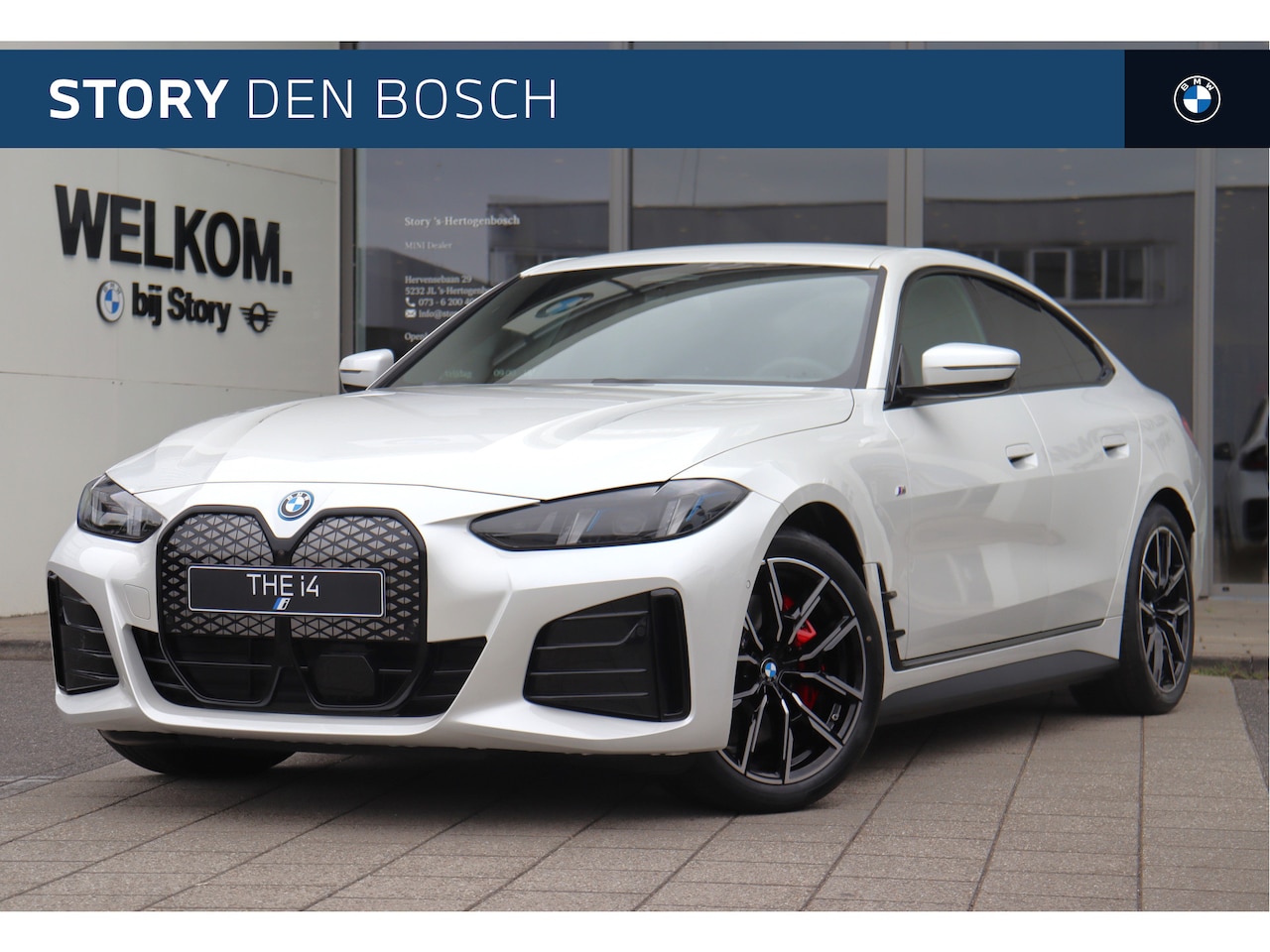 BMW i4 - eDrive40 High Executive M Sport / Adaptieve LED / Parking Assistant Plus / Comfort Access - AutoWereld.nl