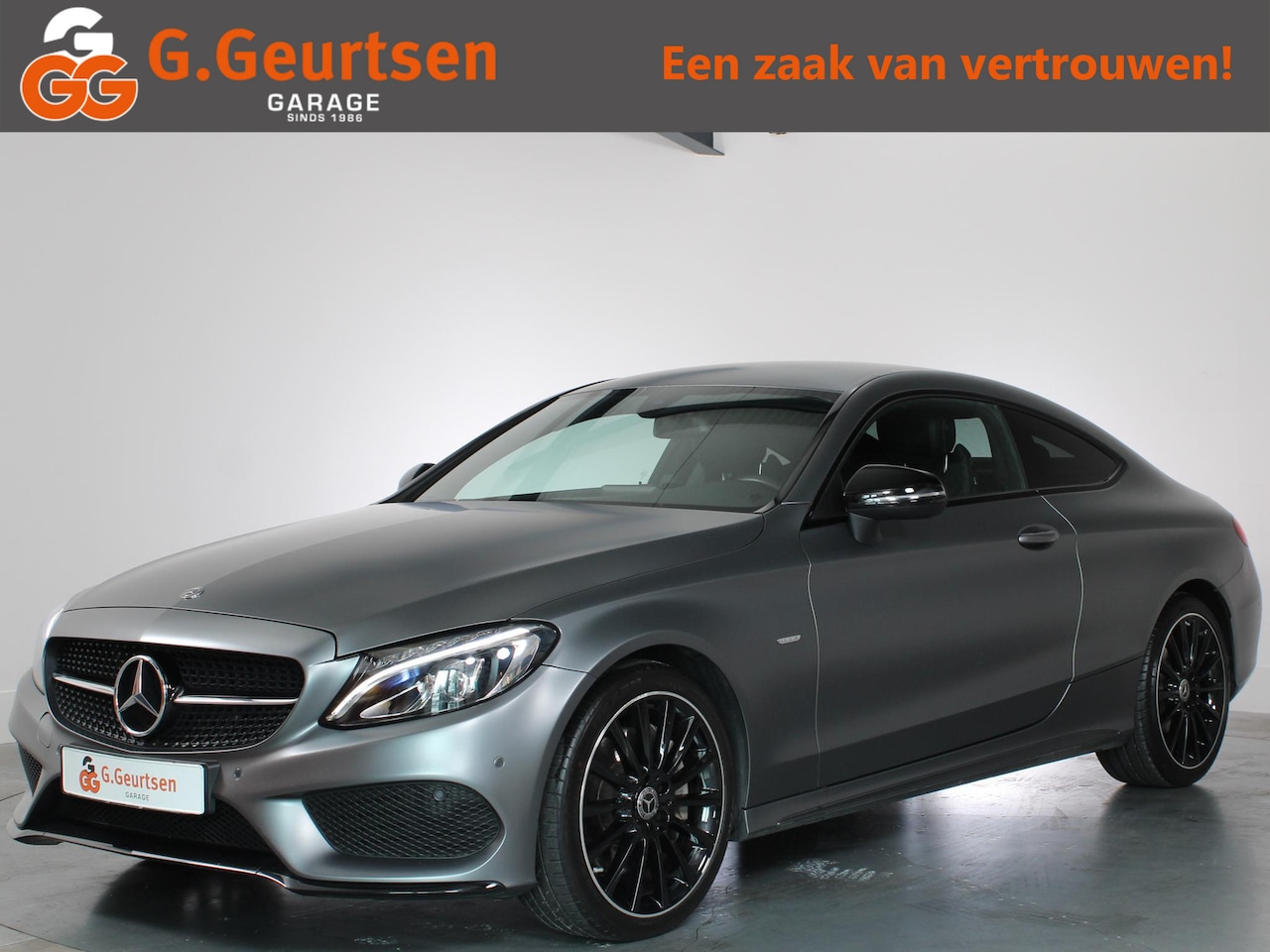 Mercedes-Benz C-klasse Coupé - 250 Premium AMG, Night Edition, Burmester, Leder, - AutoWereld.nl