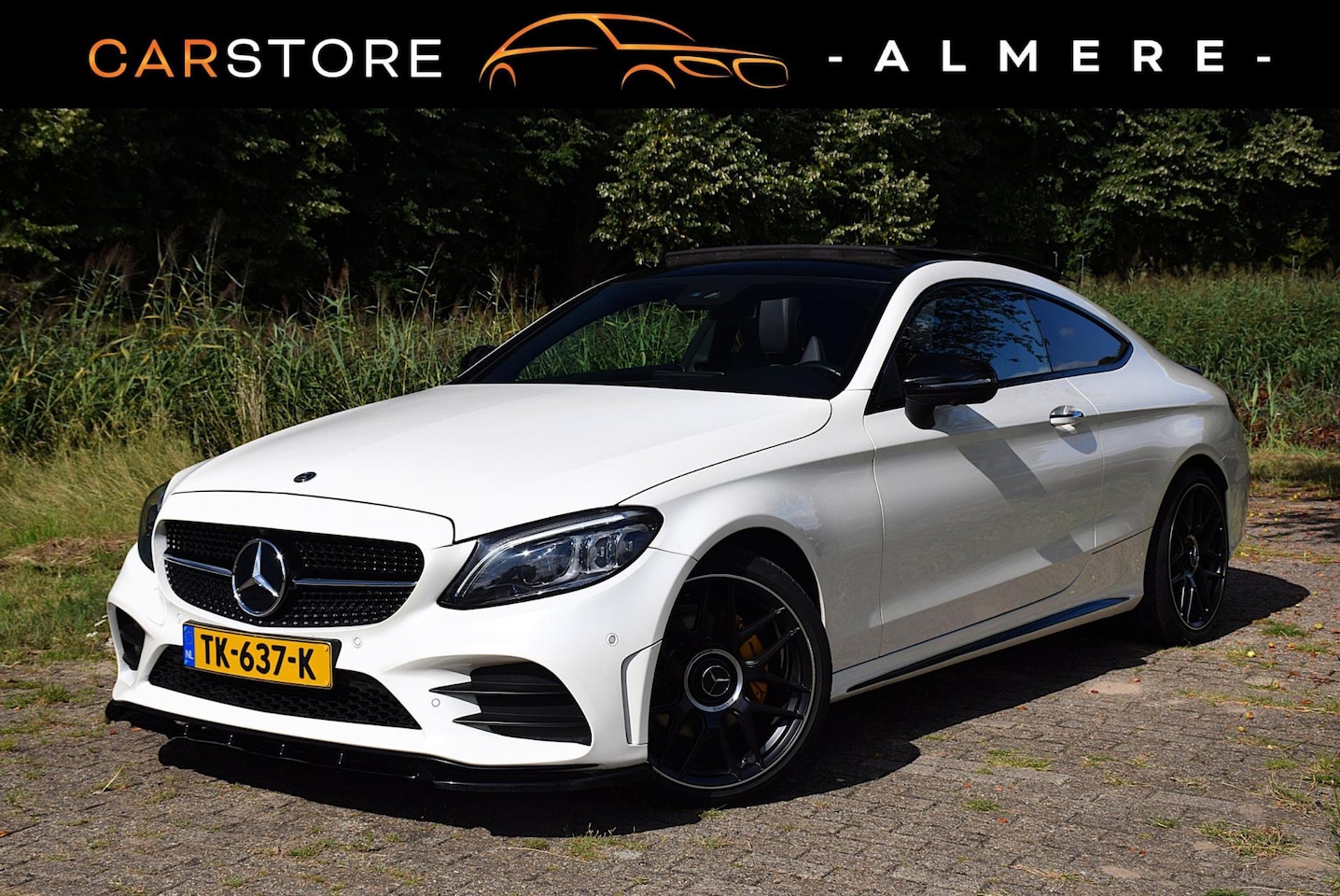 Mercedes-Benz C-klasse Coupé - 200 /// AMG Pakket | Pano | 360 | Burmester | Multibeam | Org NL | - AutoWereld.nl
