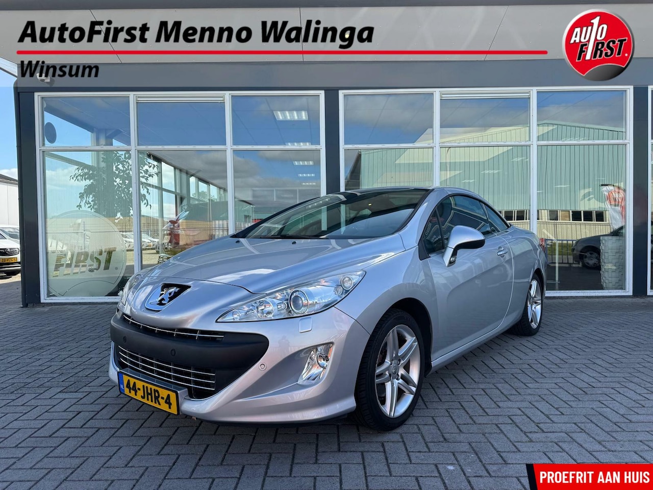Peugeot 308 CC - 1.6 THP Black&White|Cruise|Navi|Stoel/nekverwarming| - AutoWereld.nl