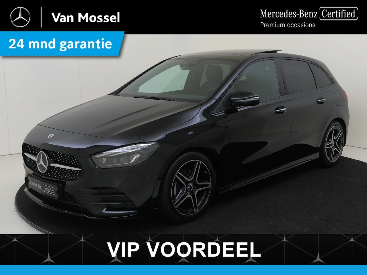 Mercedes-Benz B-klasse - 180 Business Solution AMG Premium Plus/ Panoramadak /Memory stoelen /Night pakket - AutoWereld.nl