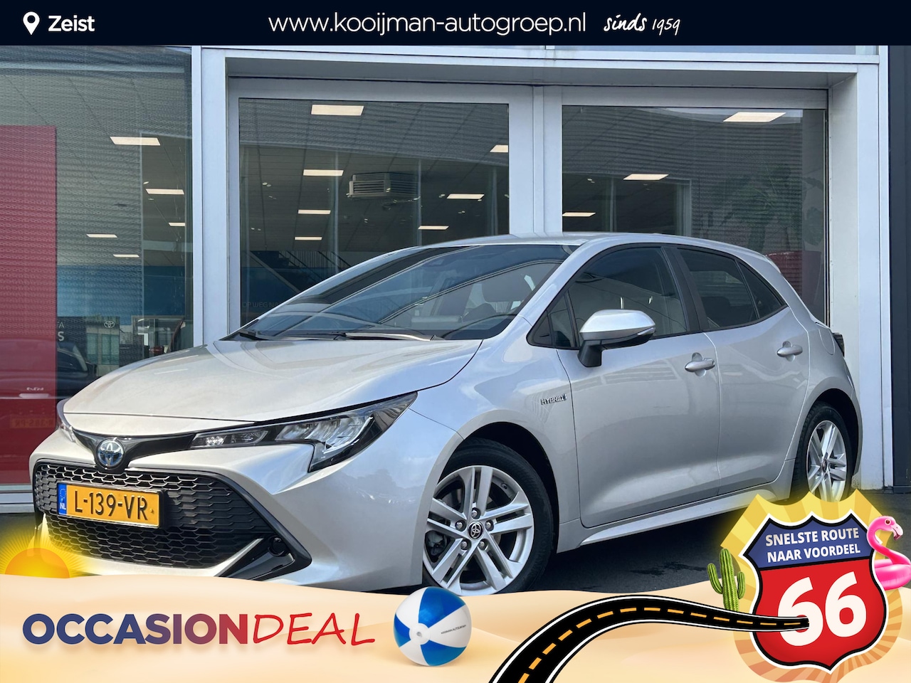 Toyota Corolla - 1.8 Hybrid Active Trekhaak - AutoWereld.nl