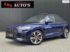 Audi Q5 Sportback - 55 TFSI e Quattro Competition 3x S line Pano Luchtvering Rs stoelen Memory 360camera Trekh