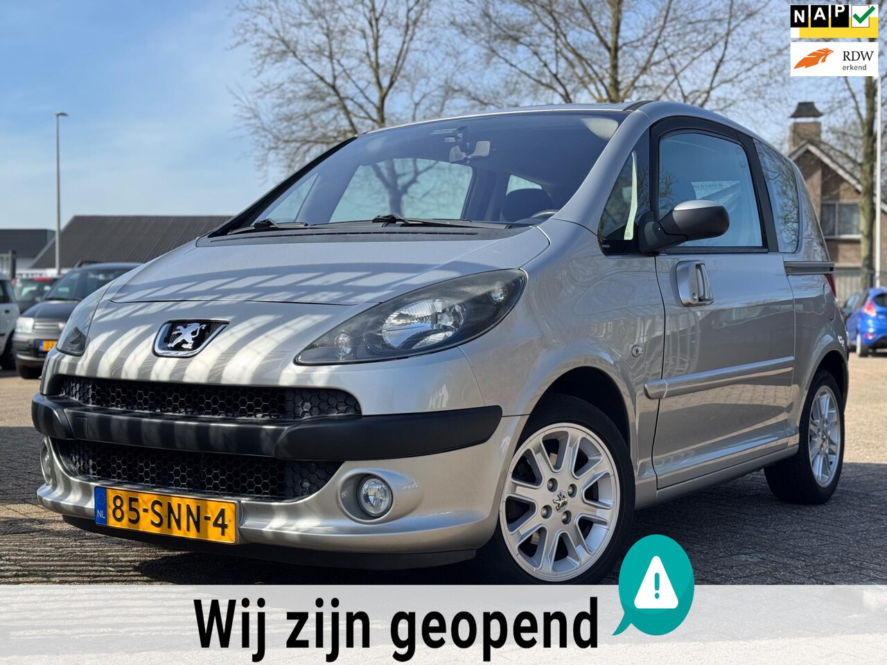 Peugeot 1007 - 1.6-16V Gentry Pack AIRCO APK NIEUW PDC LMV NAP - AutoWereld.nl