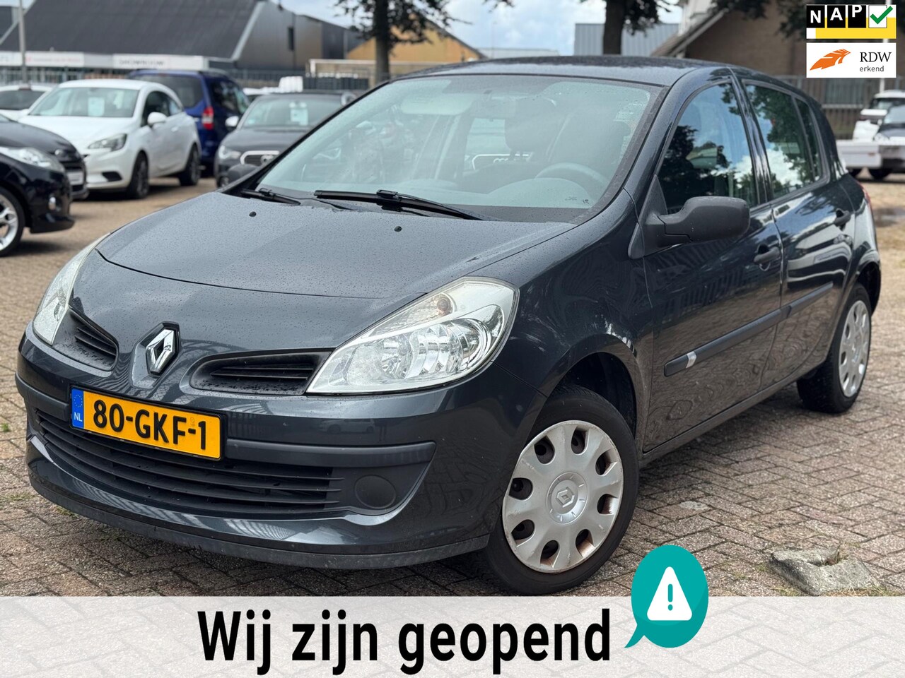 Renault Clio - 1.2-16V Expression AIRCO NW.APK MF-STUUR NAP - AutoWereld.nl