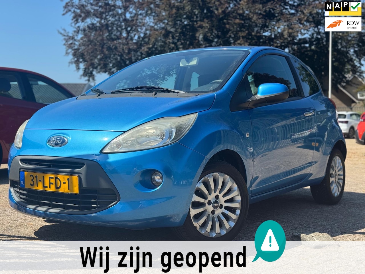 Ford Ka - 1.2 Titanium X AIRCO APK 06-2026 D.RIEM 205vv - AutoWereld.nl