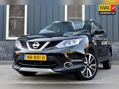 Nissan Qashqai - 1.2 Tekna Rijklaarprijs-Garantie Panoramadak Leder Navigatie Camera Airco