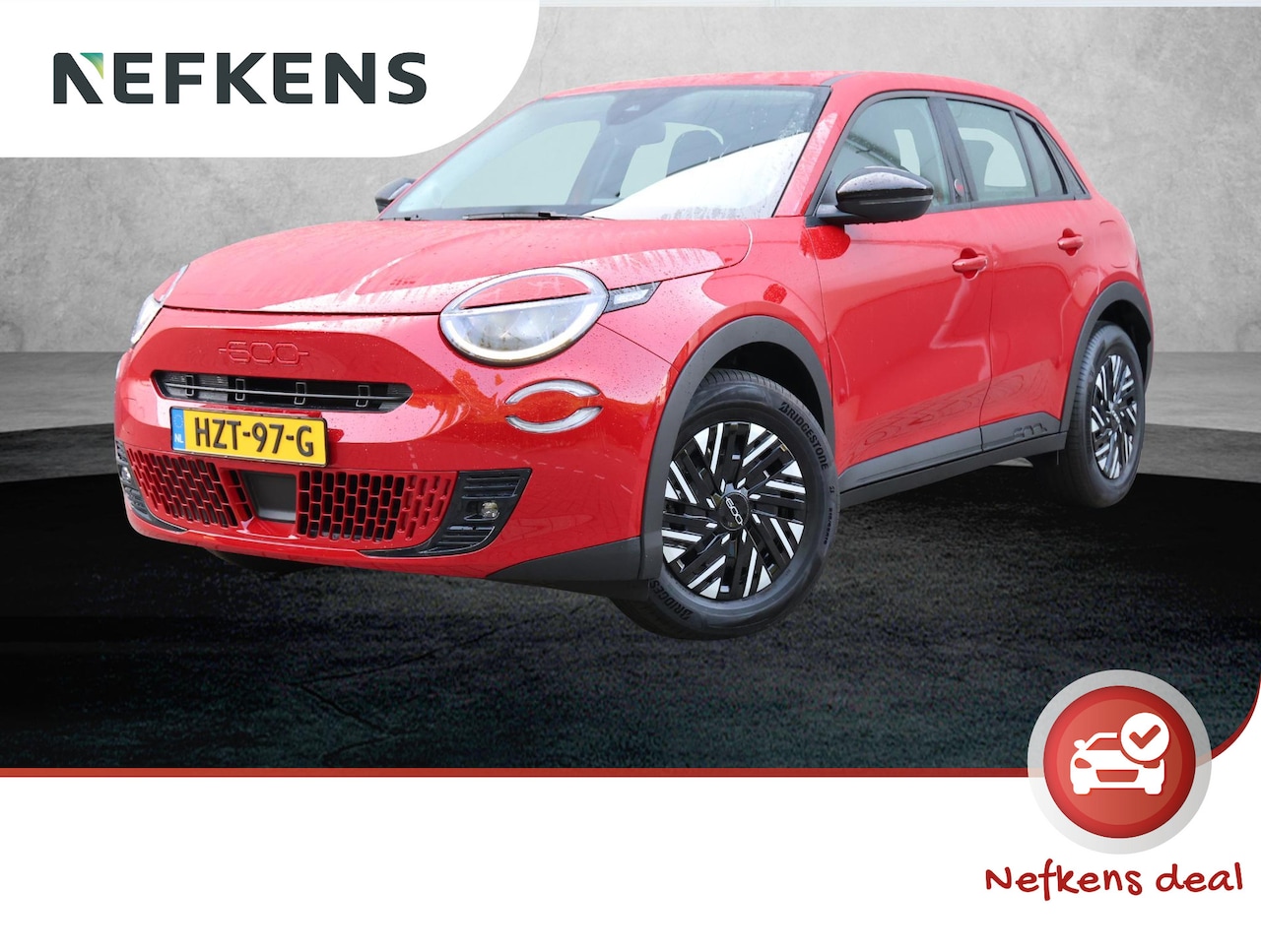 Fiat 600e - RED 54 kWh | Apple carplay/Android auto | Parkeersensoren achter | Keyless start - AutoWereld.nl