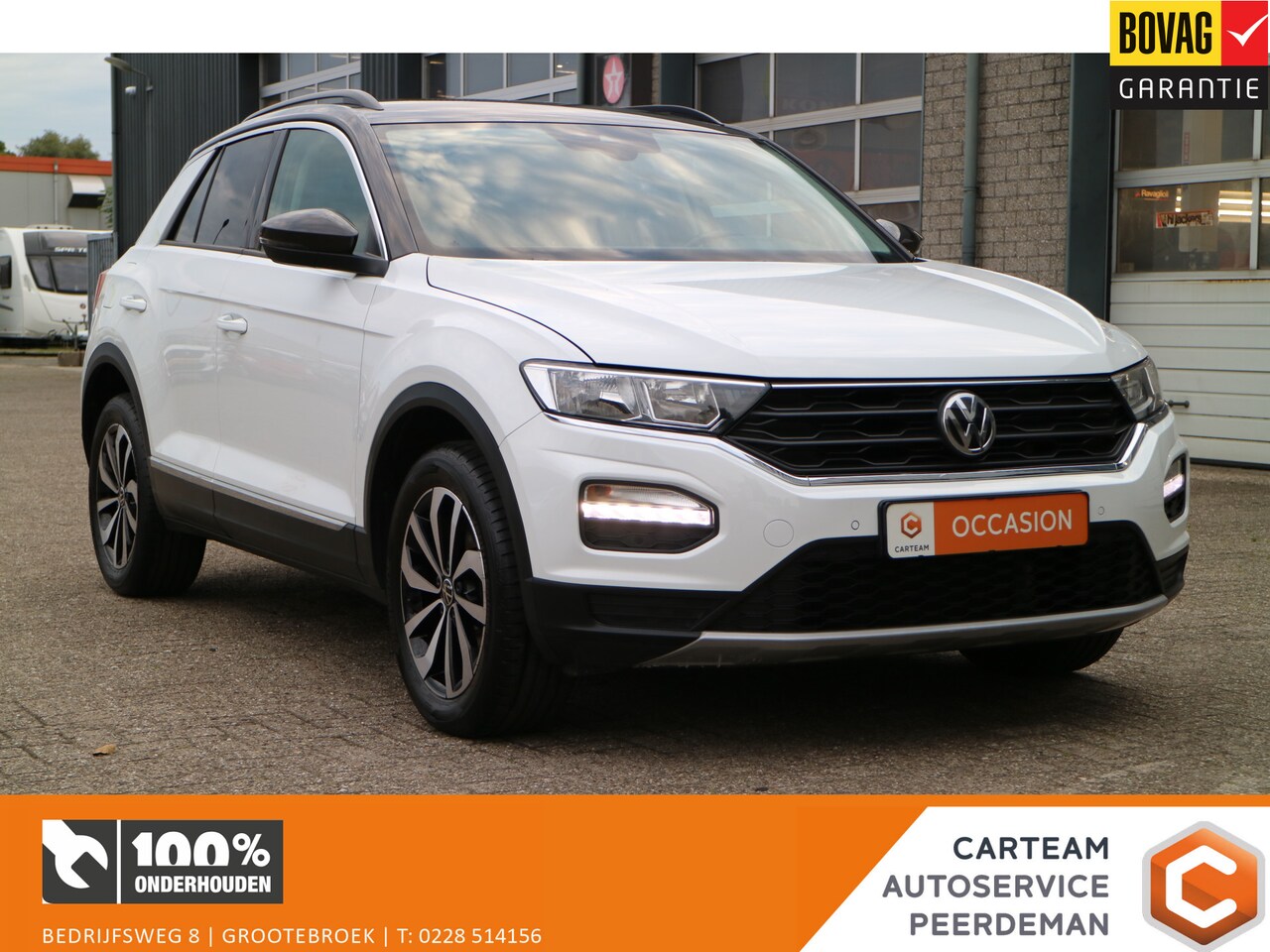 Volkswagen T-Roc - 1.0 TSI Style | LED | Adaptive Cruise | Lane Assist | - AutoWereld.nl