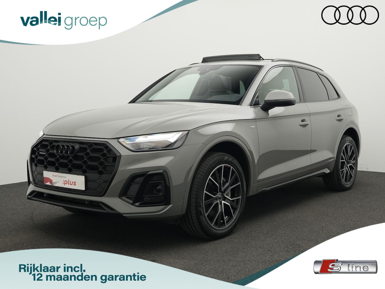 Audi Q5 - 55 TFSI e 367 pk S-tronic S edition Competition / S-Line | Panoramadak | Trekhaak | Achter - AutoWereld.nl