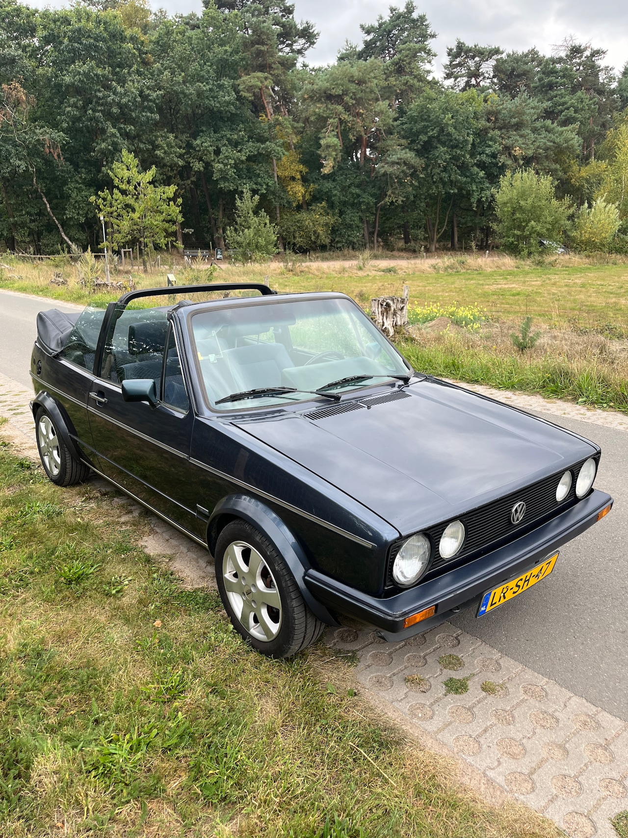 Volkswagen Golf Cabriolet - 1.6 GLS Volkswagen Golf Mk1 Cabriolet 1987 – Klassieker in zeer goede staat!  Te koop aangeboden: - AutoWereld.nl