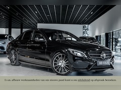 Mercedes-Benz C-klasse - 400 4-M AMG Night|Panorama|19"|Burmester|360|Distronic