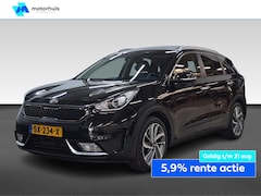 Kia Niro - 1.6 GDI 141PK HYBRID DESIGN EDITION NAVI CAMERA TEL PDC SCHUIFDAK NAP