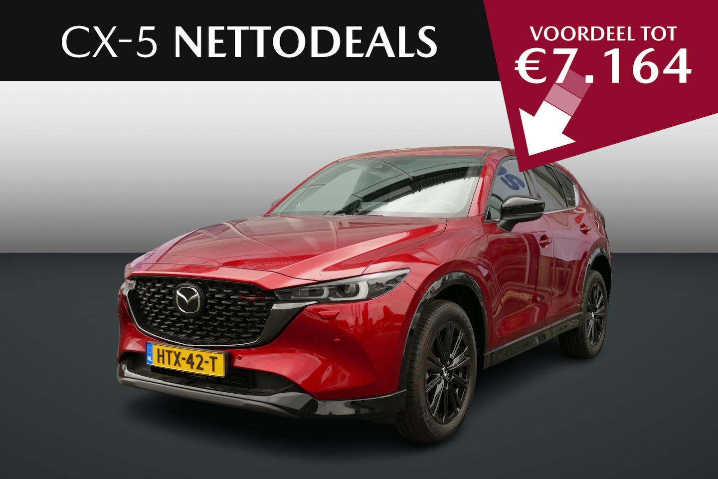 Mazda CX-5 - 2.0 e-SkyActiv-G M Hybrid 165 Homura | NETTO DEALS | TOT €7.164,- Voordeel | RIJKLAAPRIJS! - AutoWereld.nl