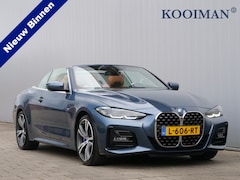 BMW 4-serie Cabrio - 420i 184 Pk Automaat M-sport pakket Navi / DAB / Leer / Apple Carplay / Nekverwarming / Tr