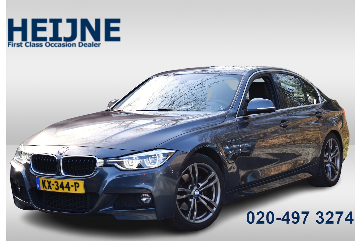 BMW 3-serie - 330e 252PK HIGH EXECUTIVE M-SPORT NAVI/LEDER/LED - AutoWereld.nl