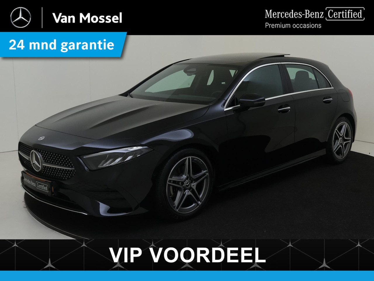 Mercedes-Benz A-klasse - 180 AMG Line Panorama schuifkanteldak / Keyless/ Apple carplay - AutoWereld.nl